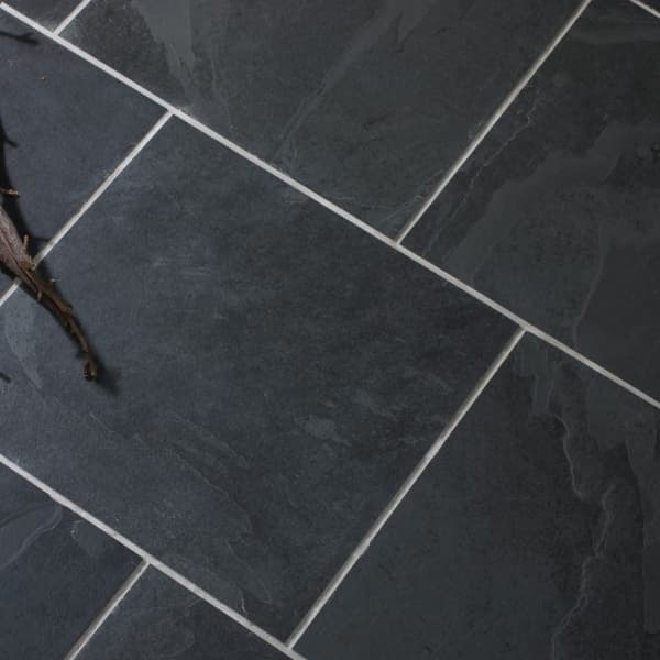 Brazilian Black Riven Slate