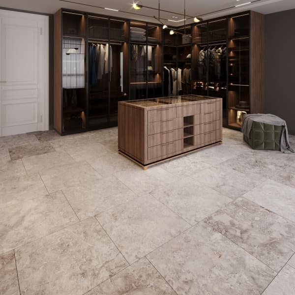 Silver Light Honed Marble
