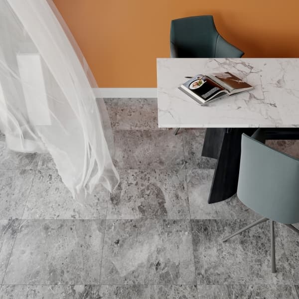Silver Moon Honed Marble
